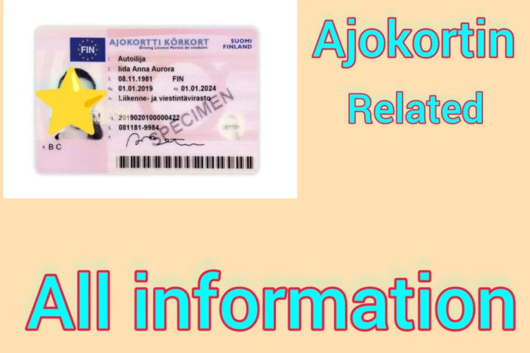 Ajokortin information