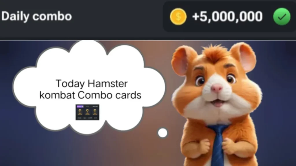 Hamster kombat daily Combo cards 